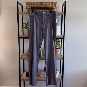 NWT GAP High-Rise Baby Boot Linen Blend Woven Career Dress Pant Trouser, 14 Tall